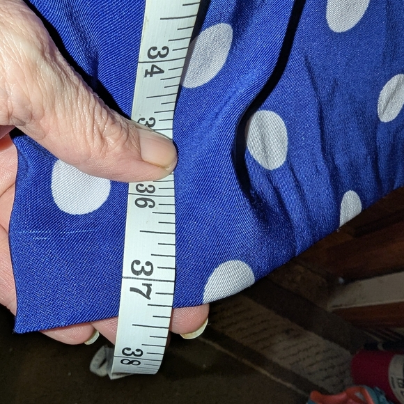 Connected Apparel Blue Sleeveless Sheath Dress Midi - Picture 6 of 7